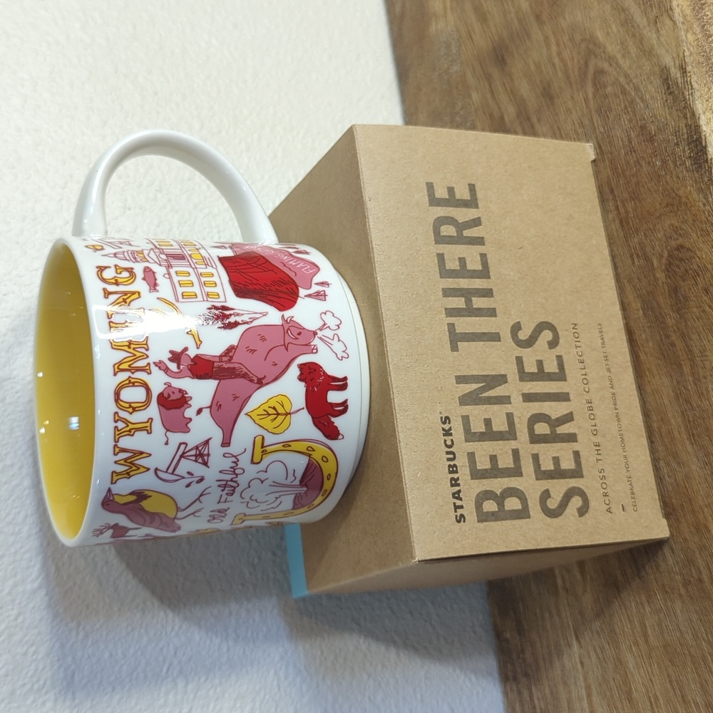 Wyoming Starbucks Mug Been There Series Across The Globe Collection